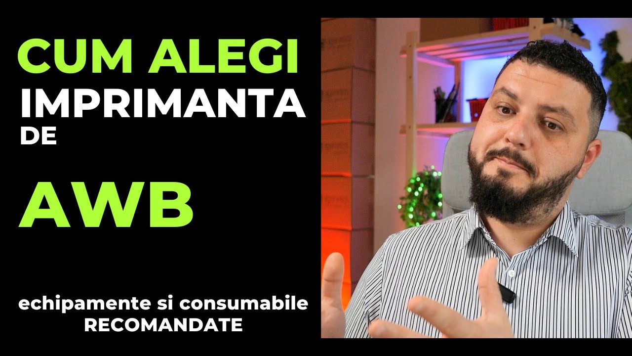 Ce imprimanta de etichete este potrivita pentru imprimarea AWB-urilor