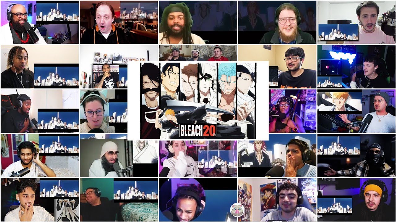 BLEACH 20th Anniversary - Trailer Mega Reaction Mashup