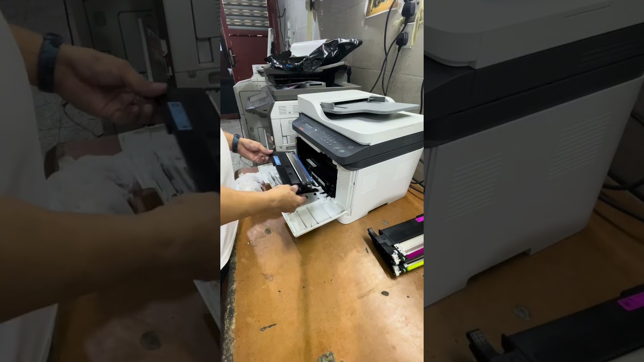 Hp mfp 178/179 series replaced with new imaging unit