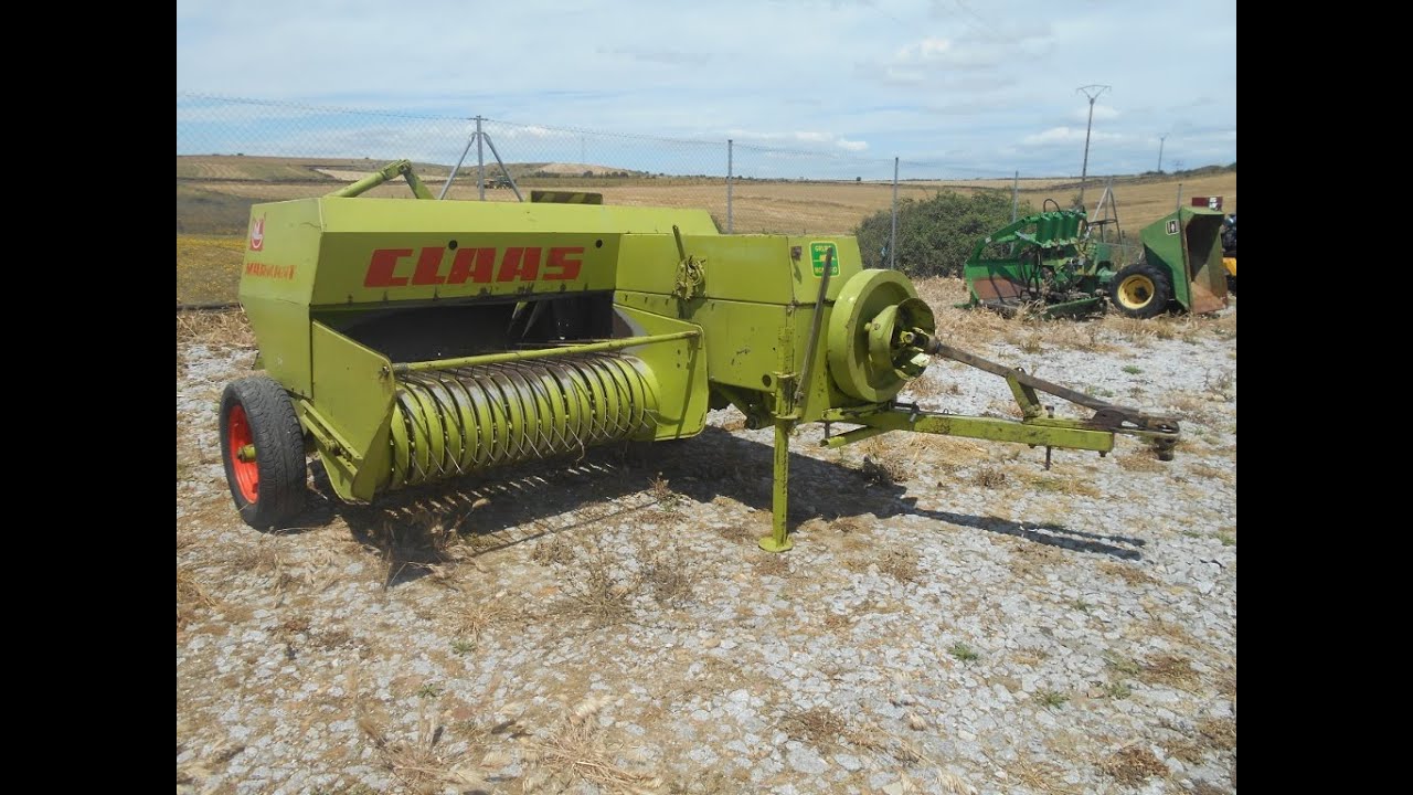 Empacadora Claas Marcant