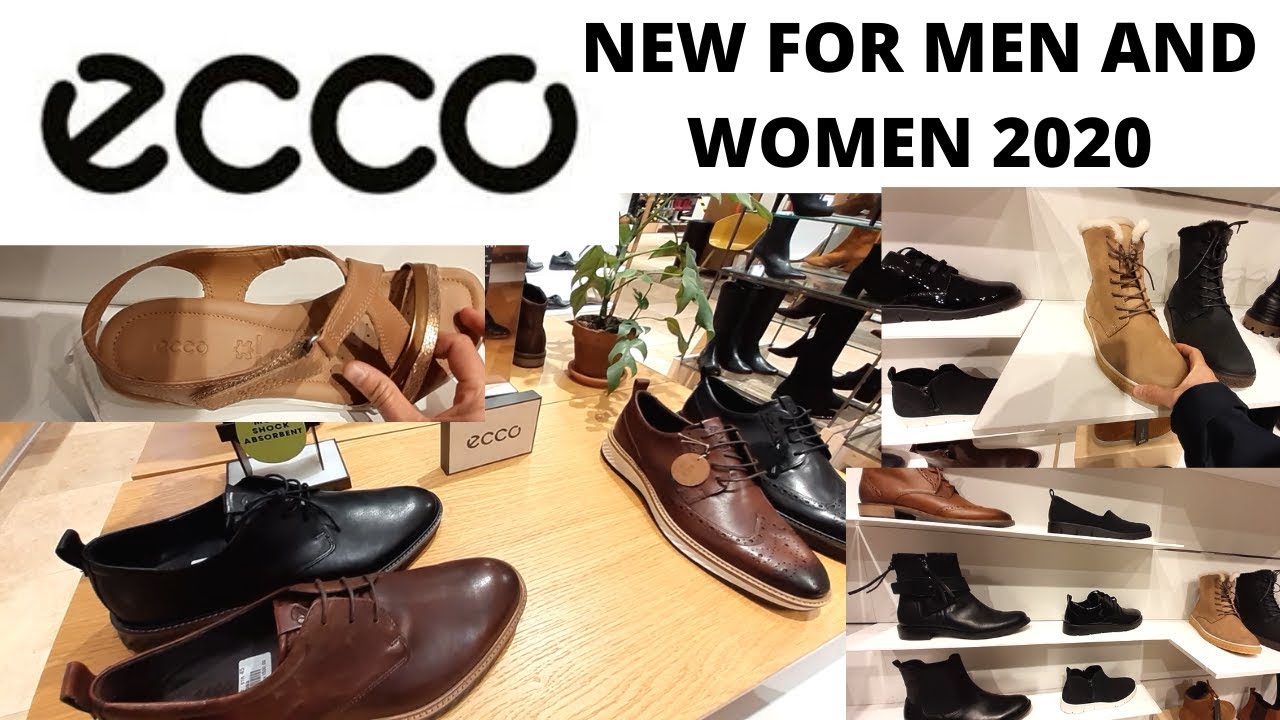 ECCO NEW SHOES COLLECTIONS FOR MEN AND WOMEN  JANUARY 2020