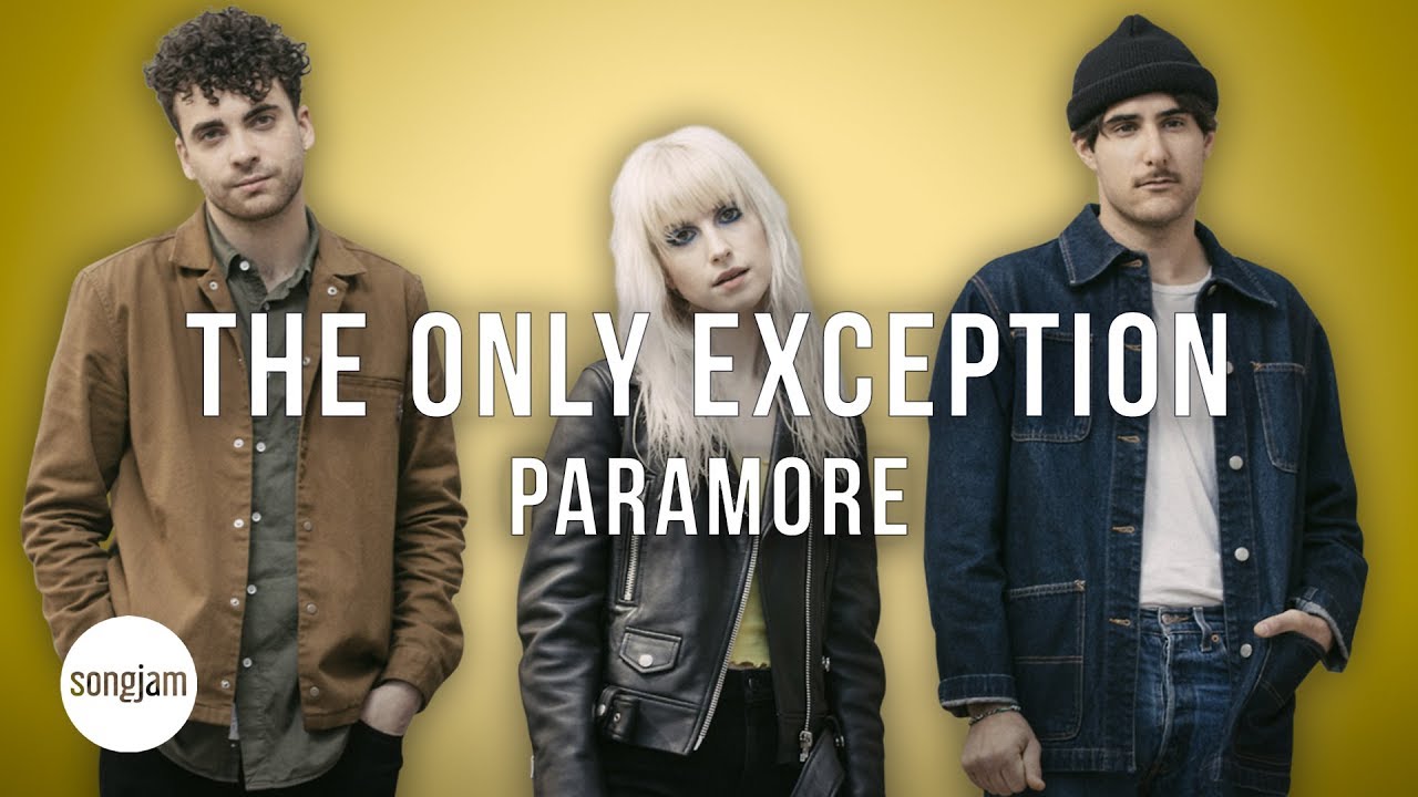 Paramore - The Only Exception (Official Karaoke Instrumental) | SongJam