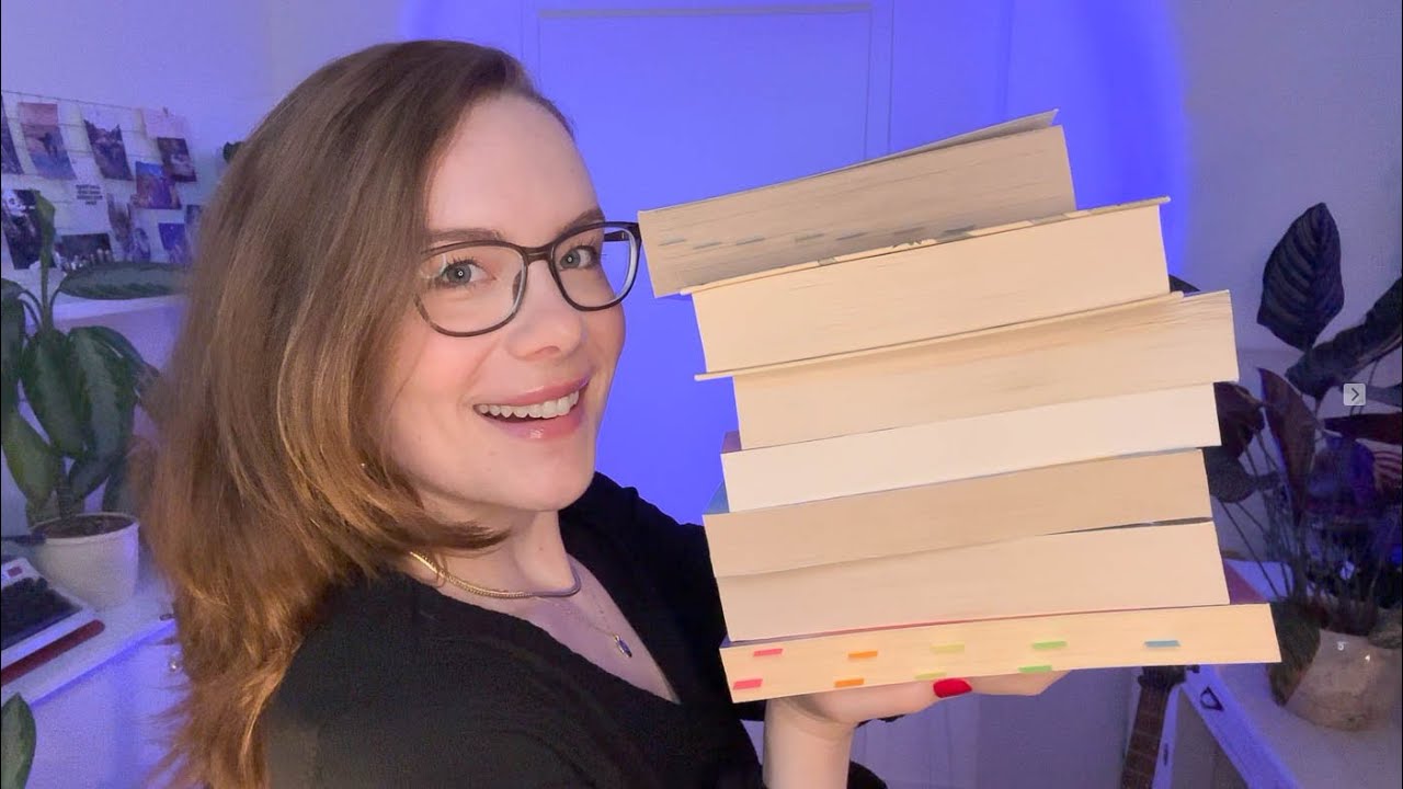 ASMR geeking out over my favourite books 📚