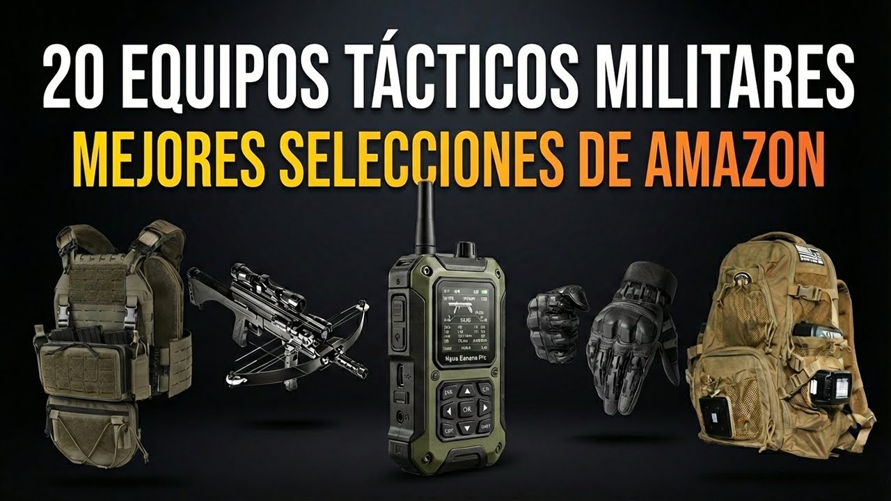 20 Gadgets Tácticos Militares Que No Sabías Que Existían en 2026