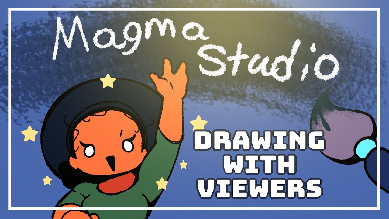 ✨ MAGMA STUDIO WITH VIEWERS! + QNA🖌️❤️