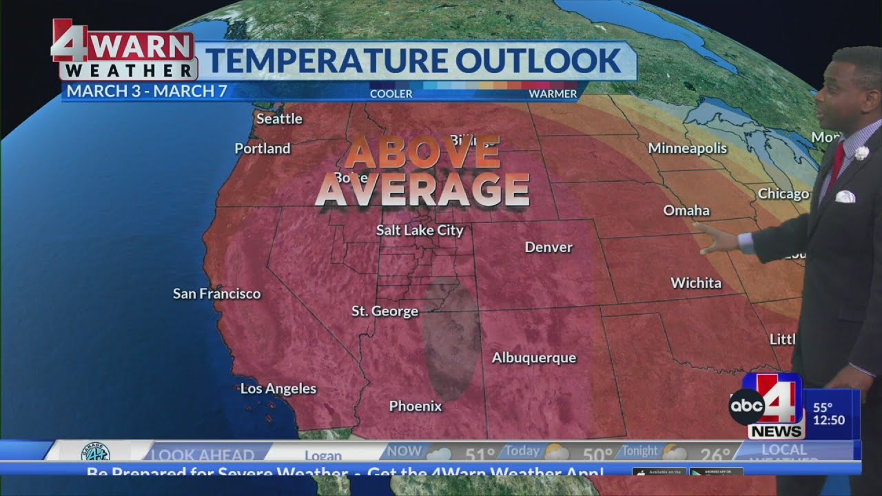 Scattered showers through Wednesday afternoon, drier and warmer late week