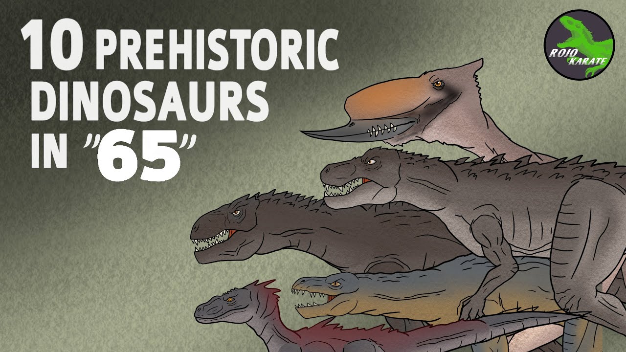 10 Prehistoric Dinosaurs In 
