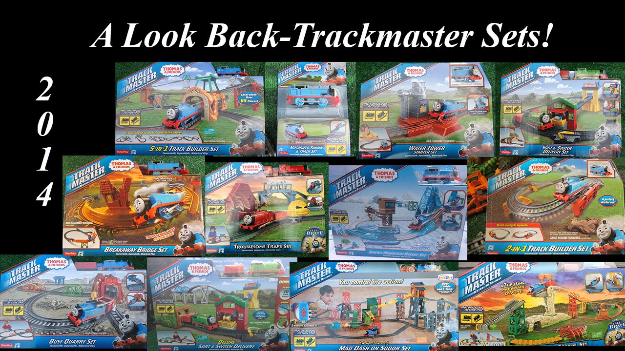 Thomas & Friends Toy Train 2014 Flashback-Trackmaster Sets & Layouts!