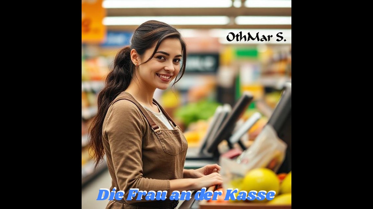 Die Frau an der Kasse