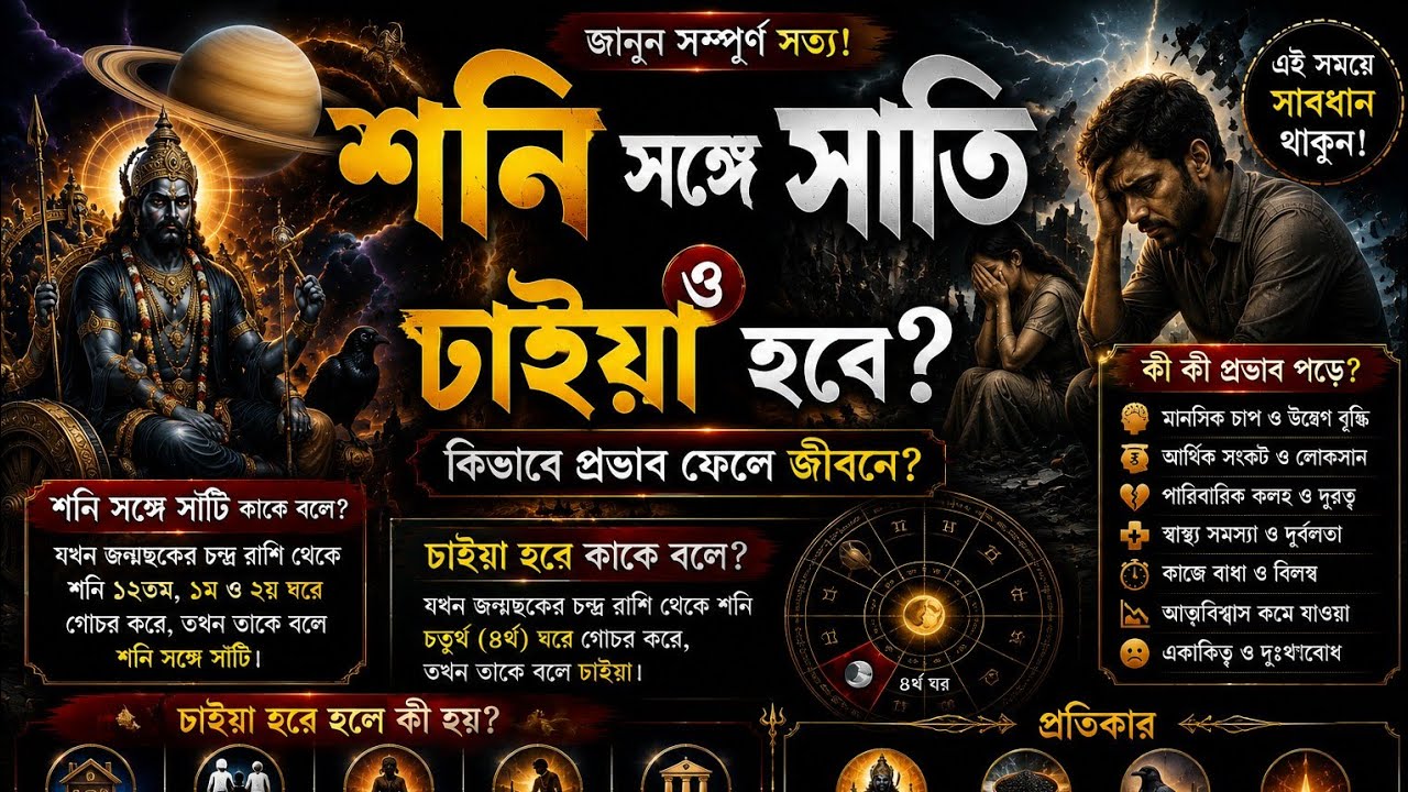Shani Sade sati & Shani Dhaiya Result/ Raj