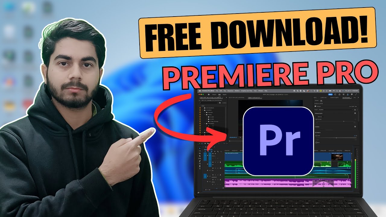 Adobe Premiere Pro Laptop/Computer me Kaise Download Karen Free? | Adobe Premiere Pro Free Download!
