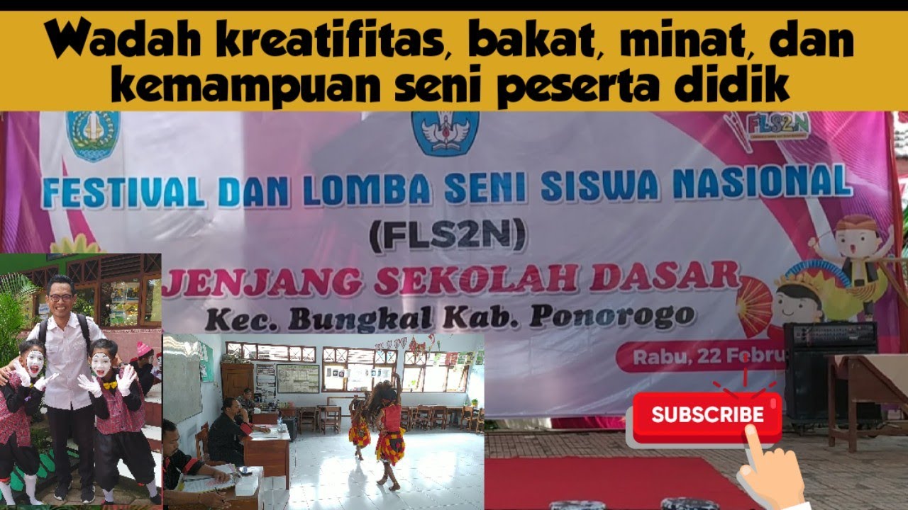 FLS2N SD 2023 Kec. BUNGKAL Kab. PONOROGO