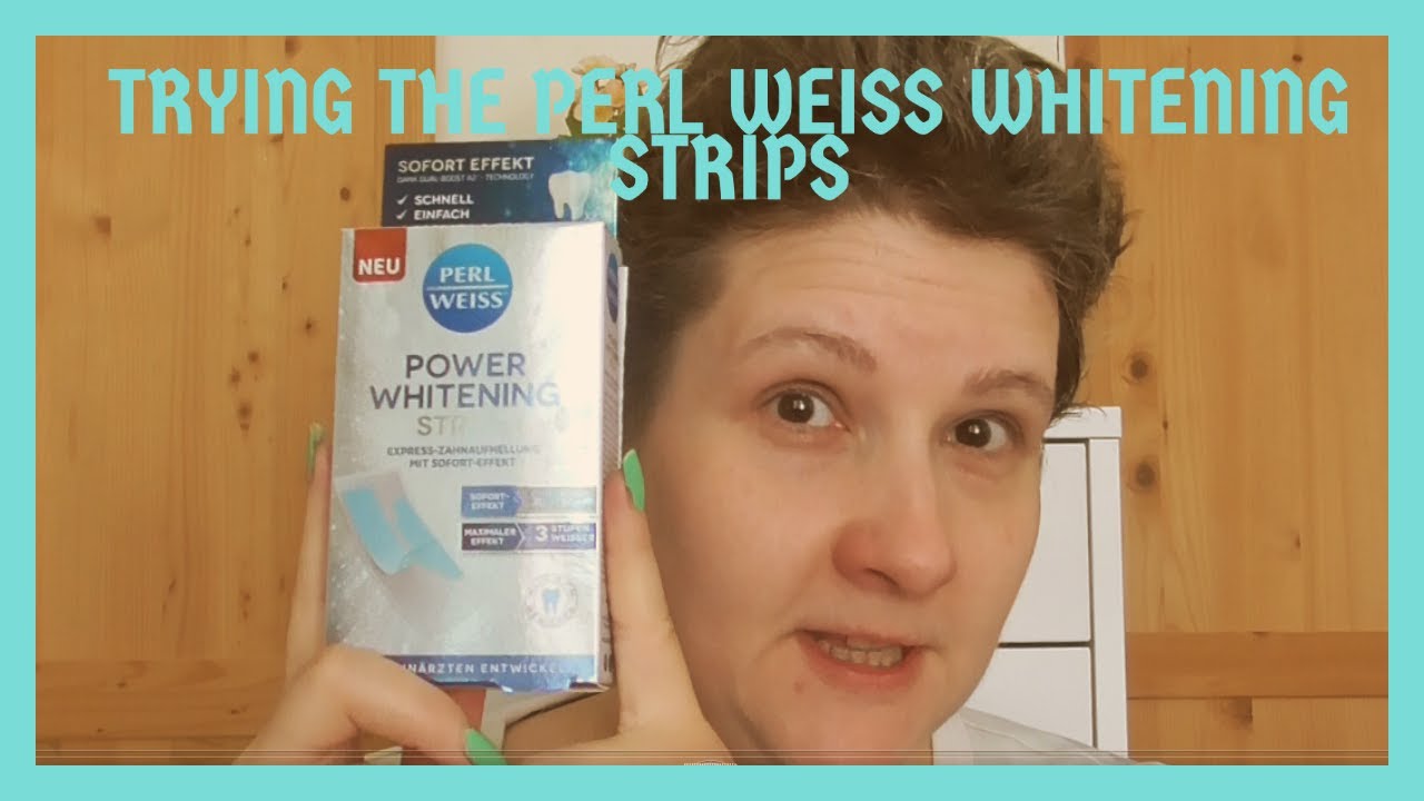 Whitening my teeth with Perl Weiss Strips | Do they work?