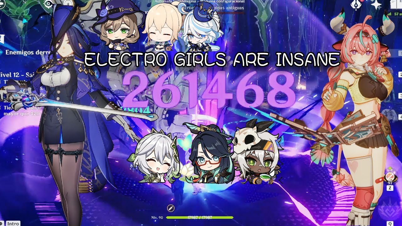 VARESA FULL POWER! C0 Clorisa hypertaser & C0 Cow Cena (Varesa) hypercarry vs 5.5 abyss 12. 【原神】