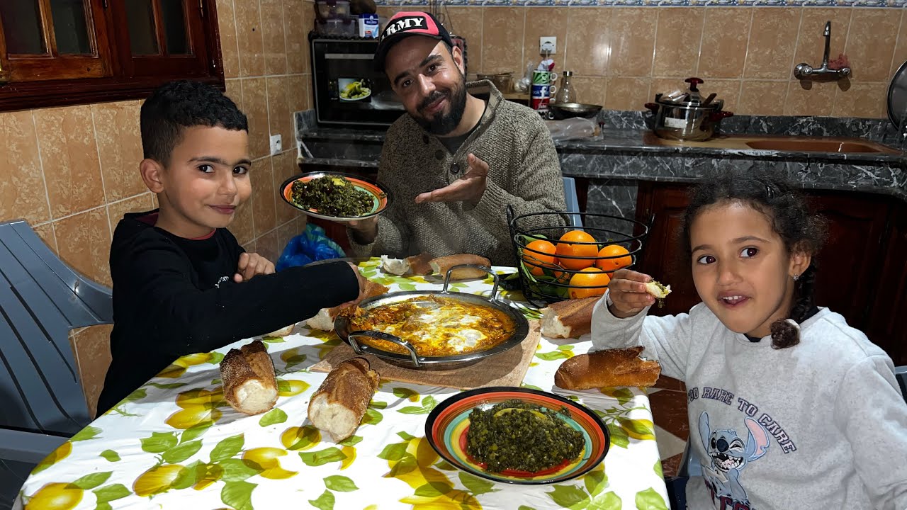 نهار جديد ومفاجأة جديدة طاجين من يد عبدالله وبقولة دايزها الكلام👌😋