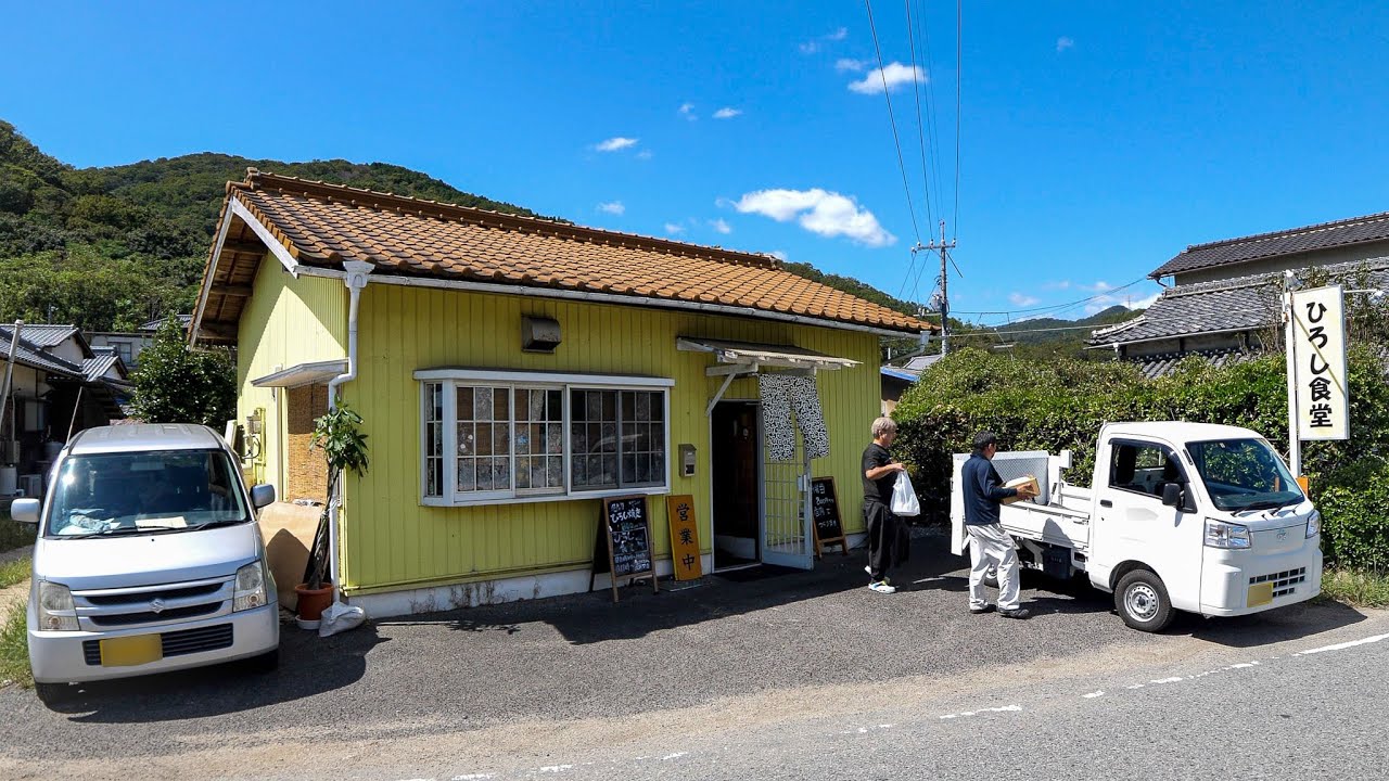 岡山）ポツンと山中で星４,９獲得→店に週４寝泊まりのワンオペ店主が作るデカ盛りに驚愕丨Japanese Street Food