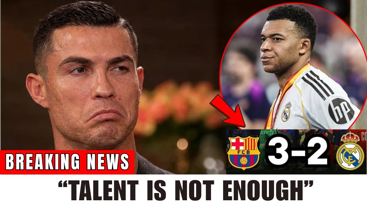 Ronaldo Spoke Frankly About Mbappé After the Defeat vs Barca | “Talent Alone Is Not Enough”
