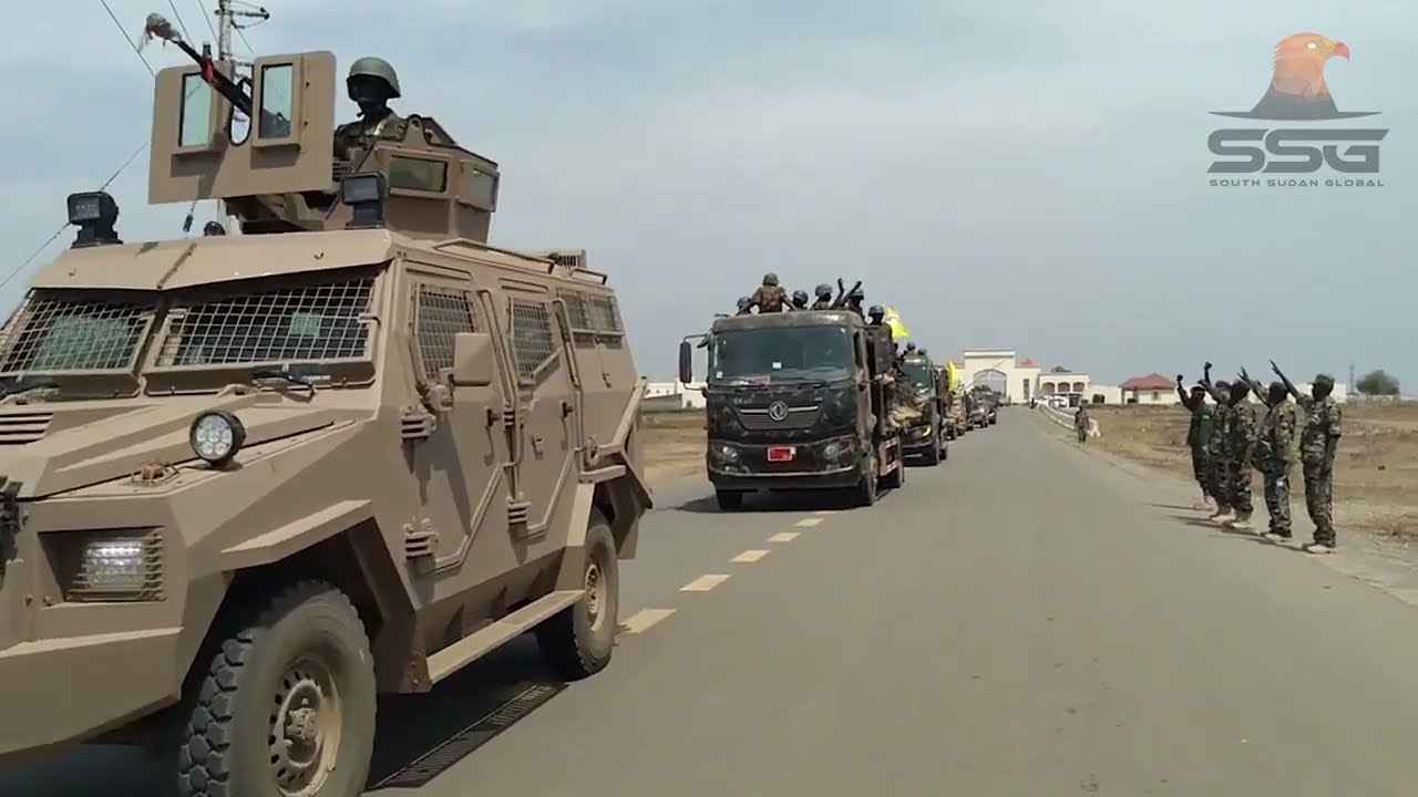 South Sudan SSPDF Peace-keeping Mission in Democratic Republic of Congo (DRC) Leaving Juba for DRC