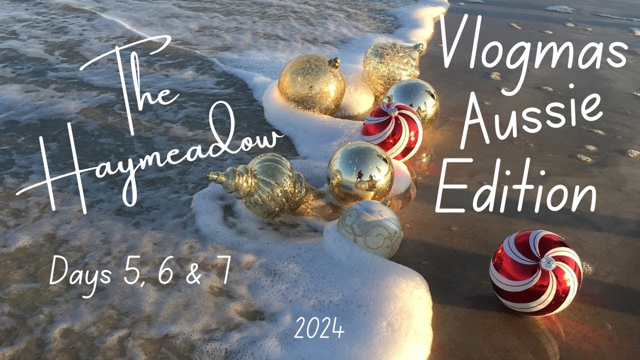 Vlogmas 2024 - Australian Edition | Days 5, 6 & 7 | Advent Calendar Countdown | Aussie Sewing Vlog