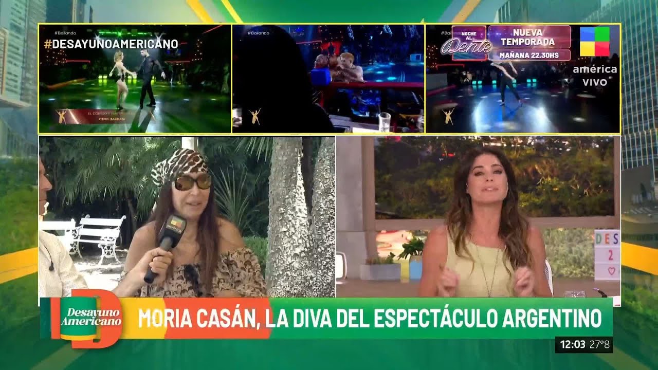 Moria Casán:  
