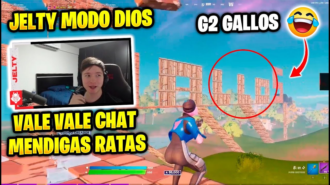 JELTY ES TROLLEADO POR SUS STREAM SNIPERS 
