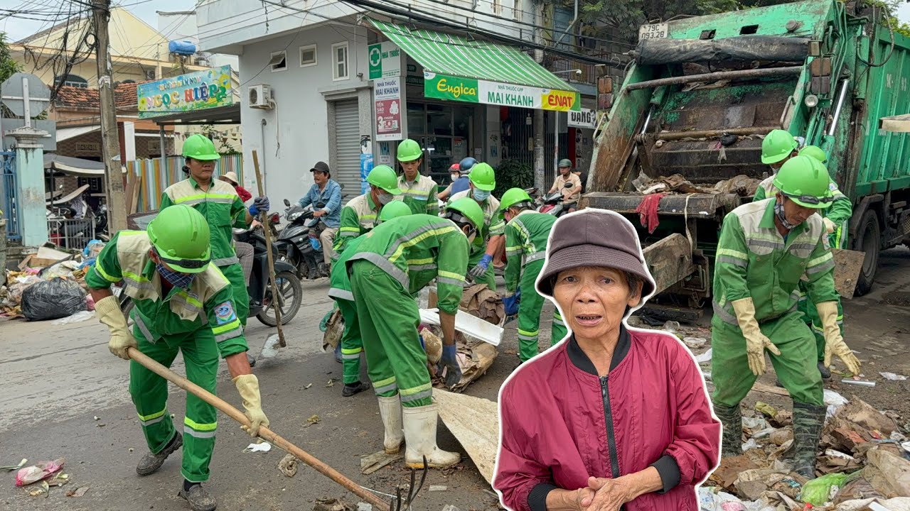 Nha Trang: Dọn Dẹp Còn Lại Sau Cơn Lũ | Những Câu Nói Xót Xa 