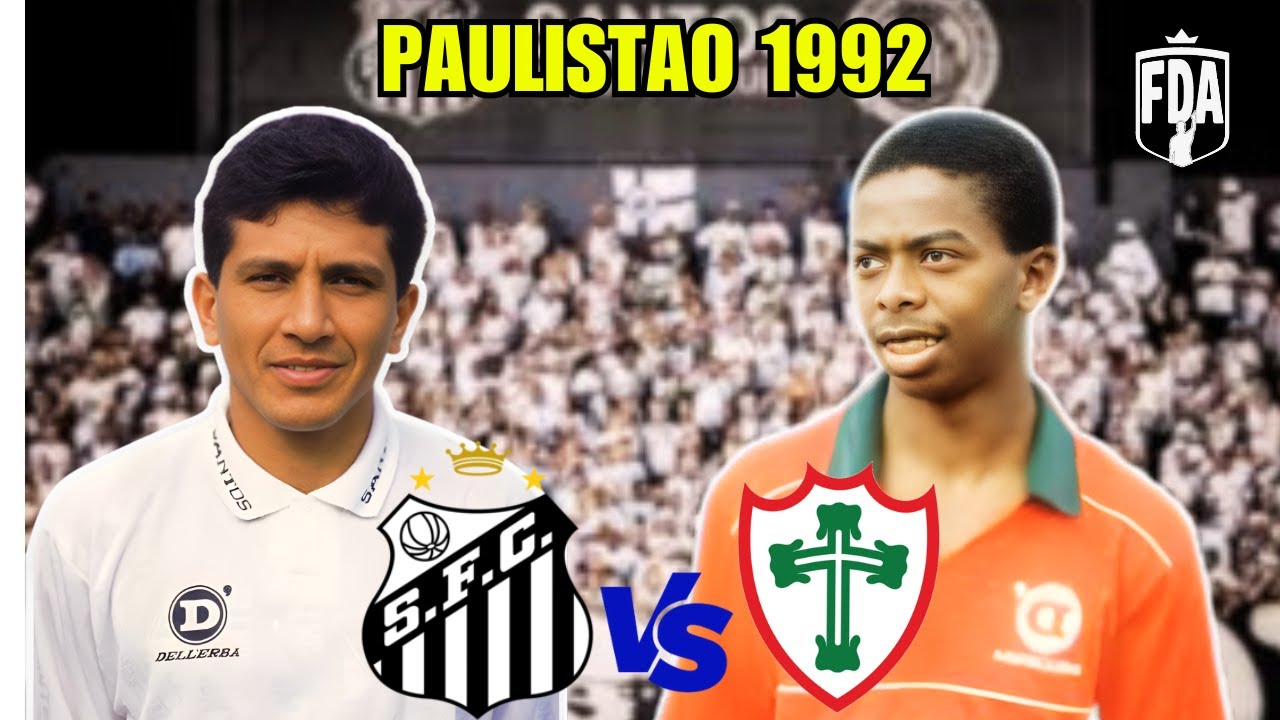 Santos x Portuguesa (1992) | O dia em que Guga salvou o Santos na Vila