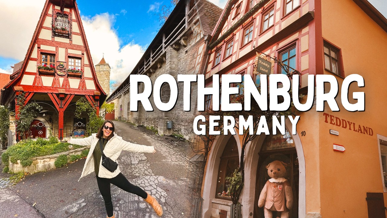 ROTHENBURG OB DER TAUBER VLOG | One Month Living in Germany’s Medieval Fairytale Town