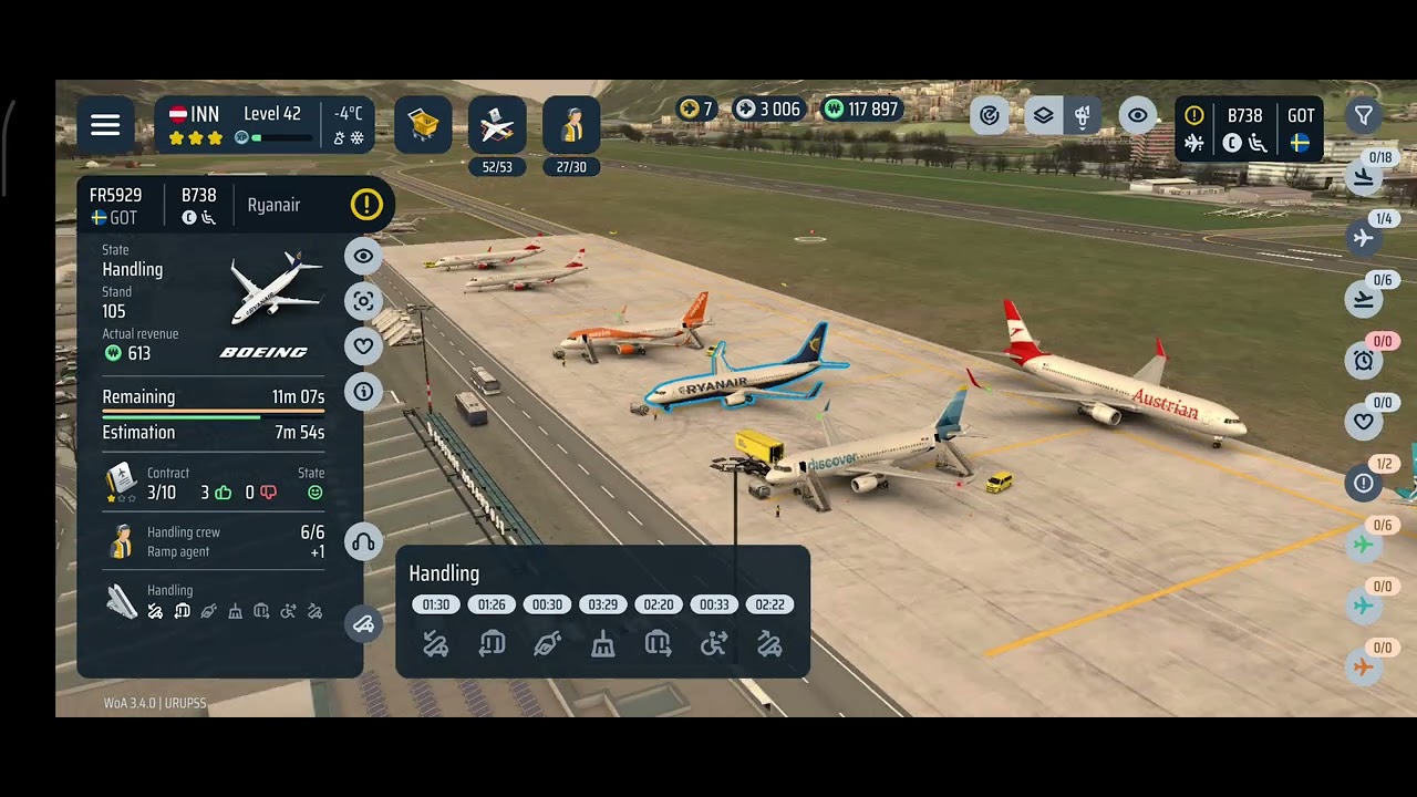 Innsbruck airport #38. Plane spotting. Gameplay. World of airports