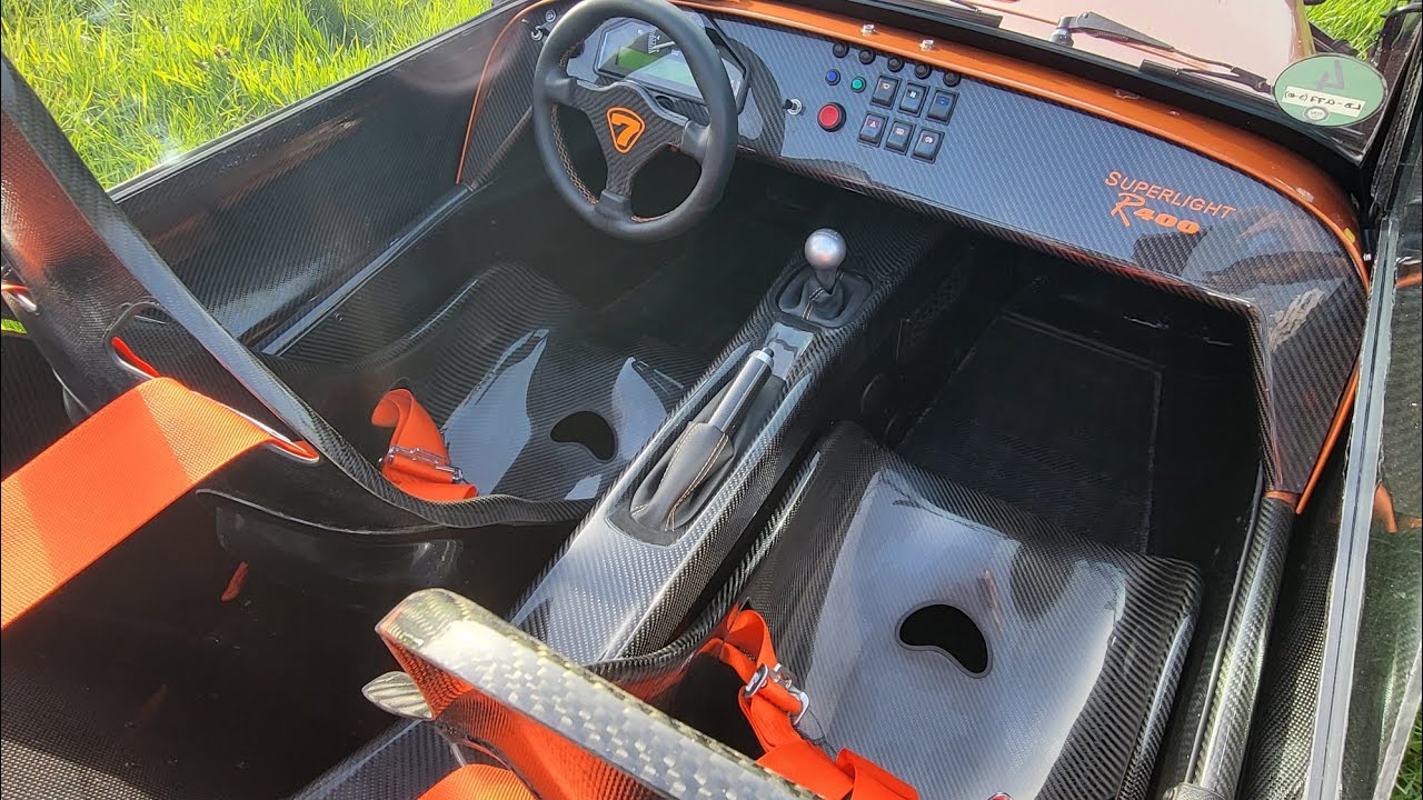 Caterham R400: Carbon Dreams come true & Fully closed undertray