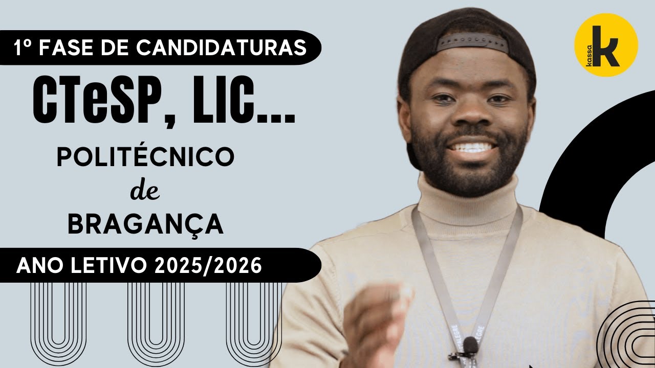 Candidaturas Disponíveis - Politécnico de Bragança || CTeSP, Licenciatura e Mestrado
