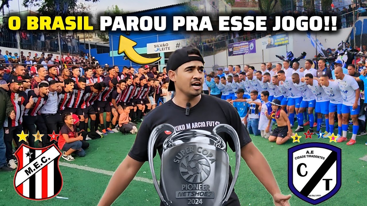 O BICHO PEGOU NO MAIOR CL&Aacute;SSICO DA VARZEA NA SUPER COPA PIONEER 
