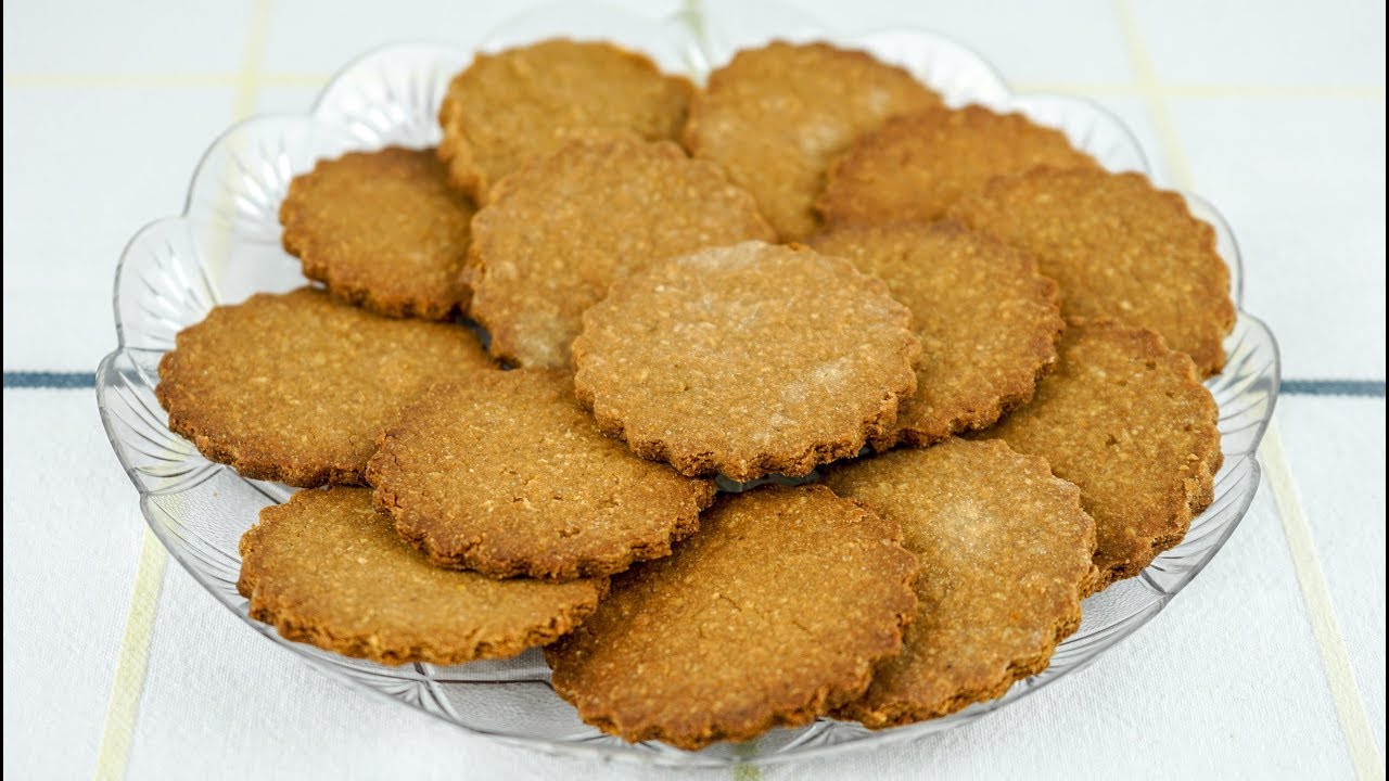 Biscotti con Farina di Ceci, Nocciole, Arancia & Cannella 😋🍪 Senza Burro