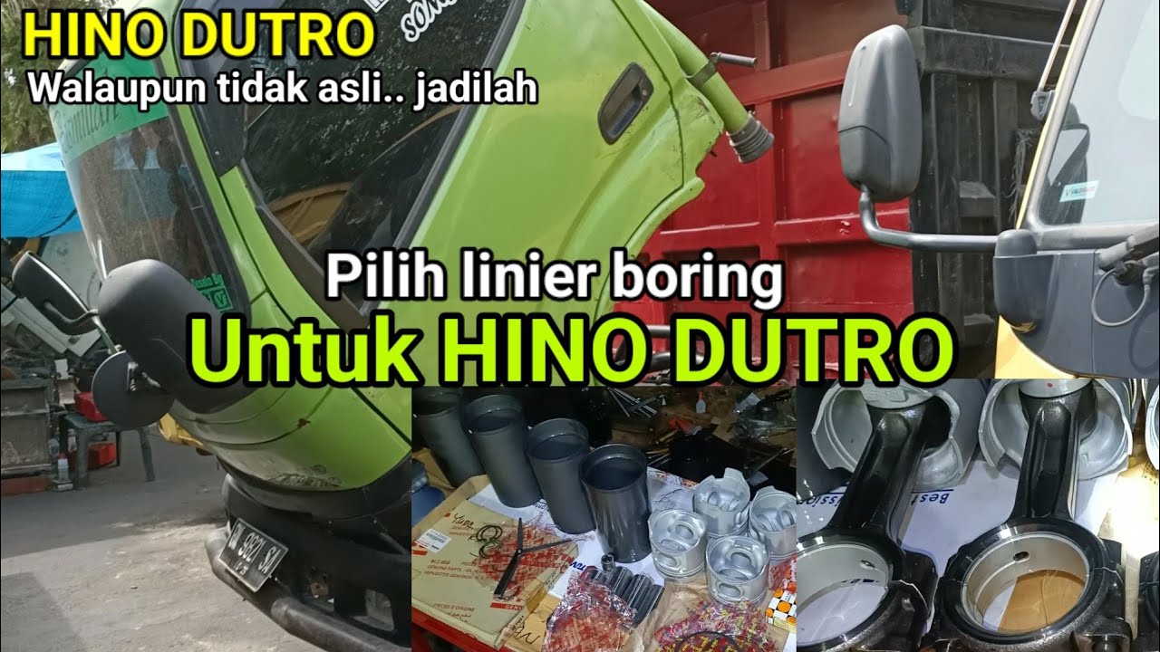Linier boring untuk Hino Dutro | walaupun tidak asli lumayan lah..