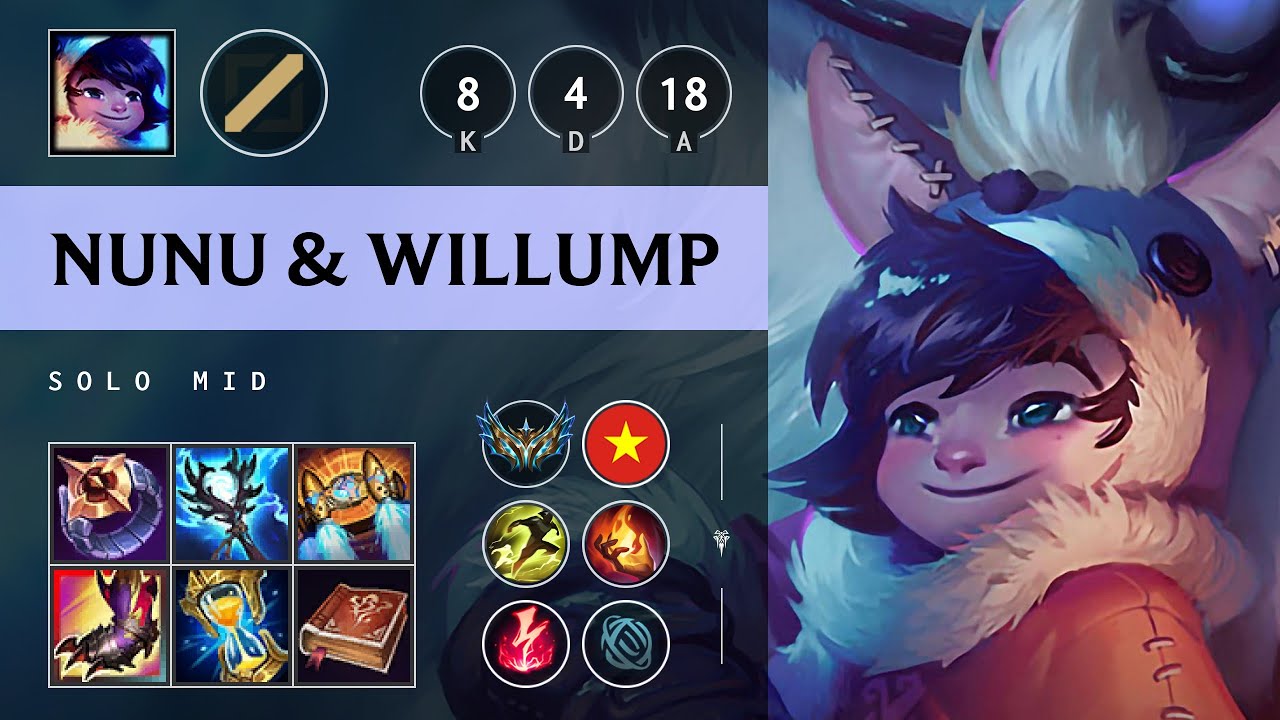 Nunu & Willump Mid vs Twisted Fate - VN Challenger Patch 25.17