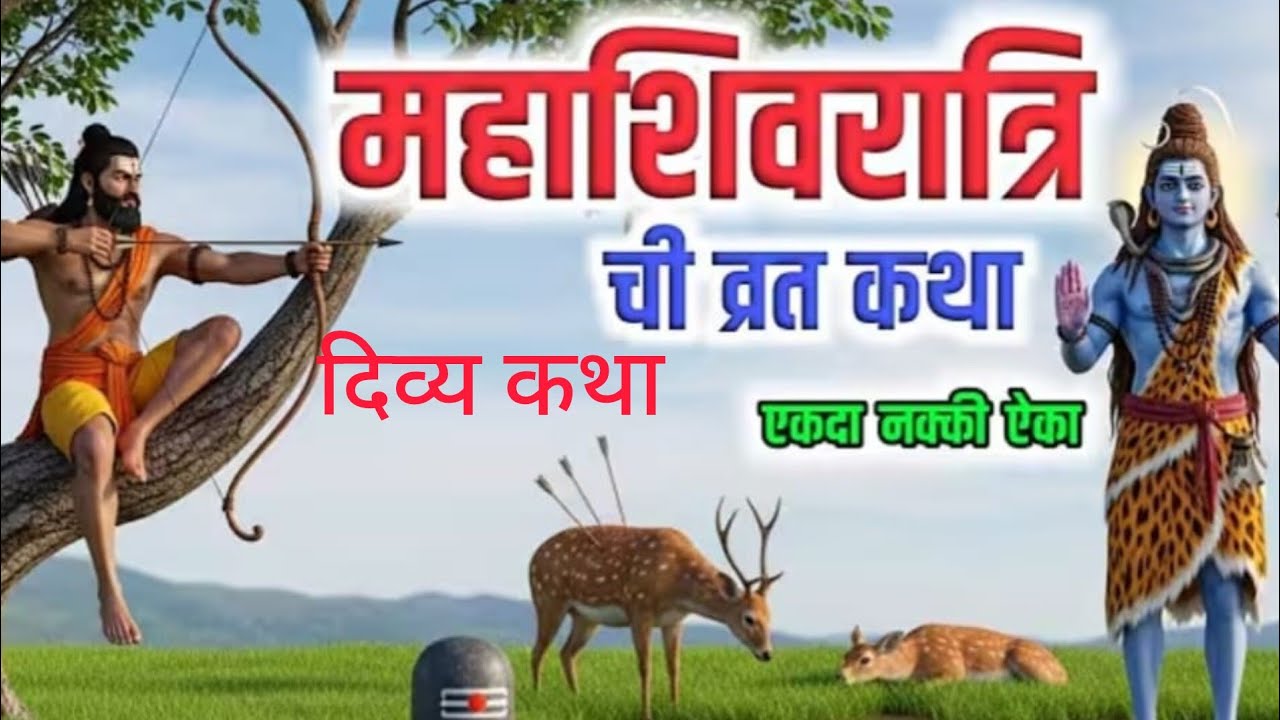 महाशिवरात्रि विशेष कथा 🙏सर्व पाप नष्ट करणारी दिव्य कथा 