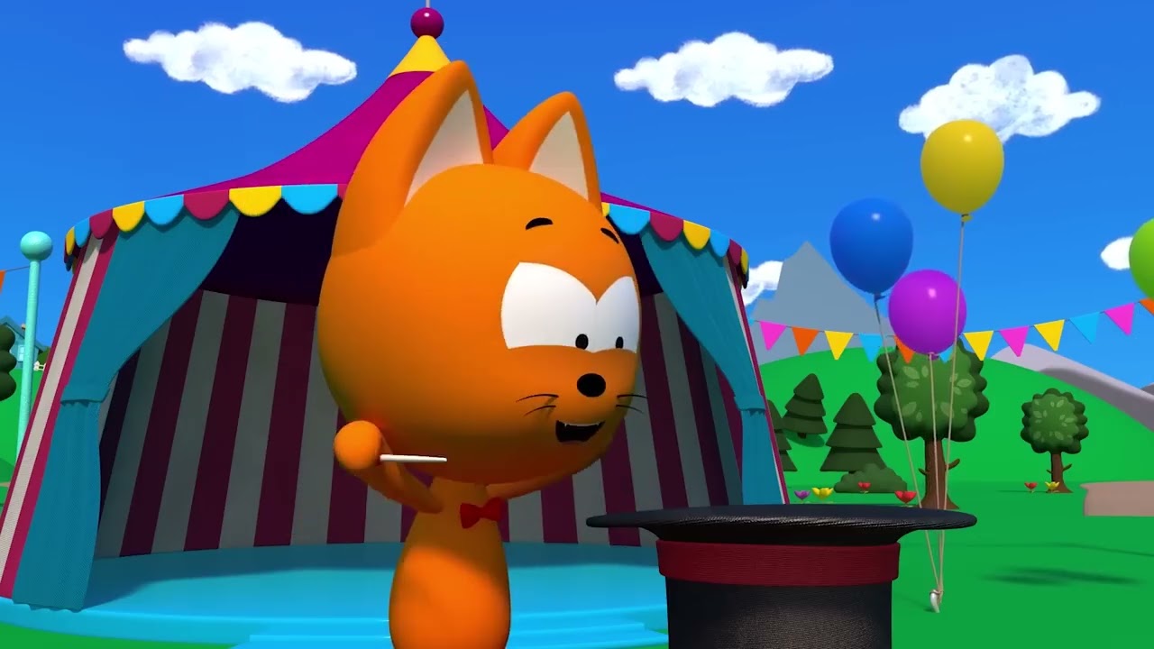 El Gatito Koté   Abracadabra   Canciones infantiles y dibujos animados