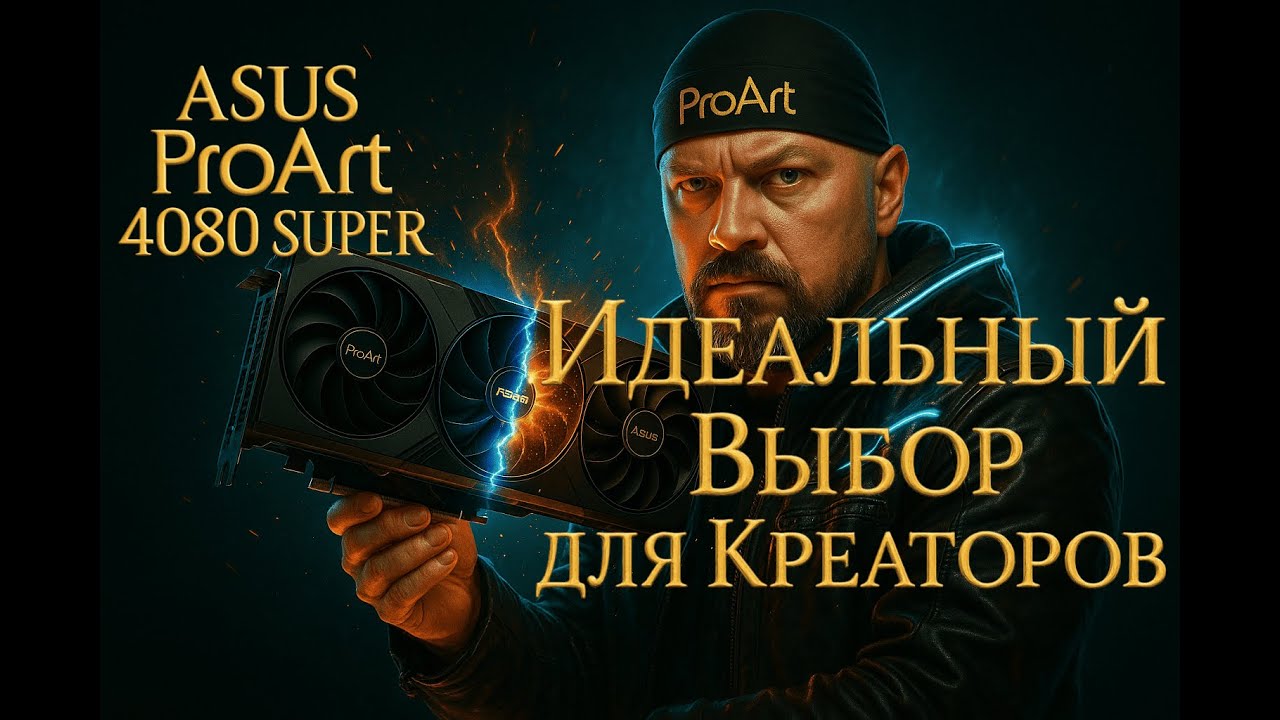 ASUS ProArt 4080 Super: Идеальный Выбор для Креаторов