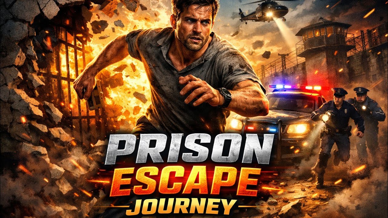 PRISON ESCAPE JOURNEY 🔥 The Most Dangerous Run