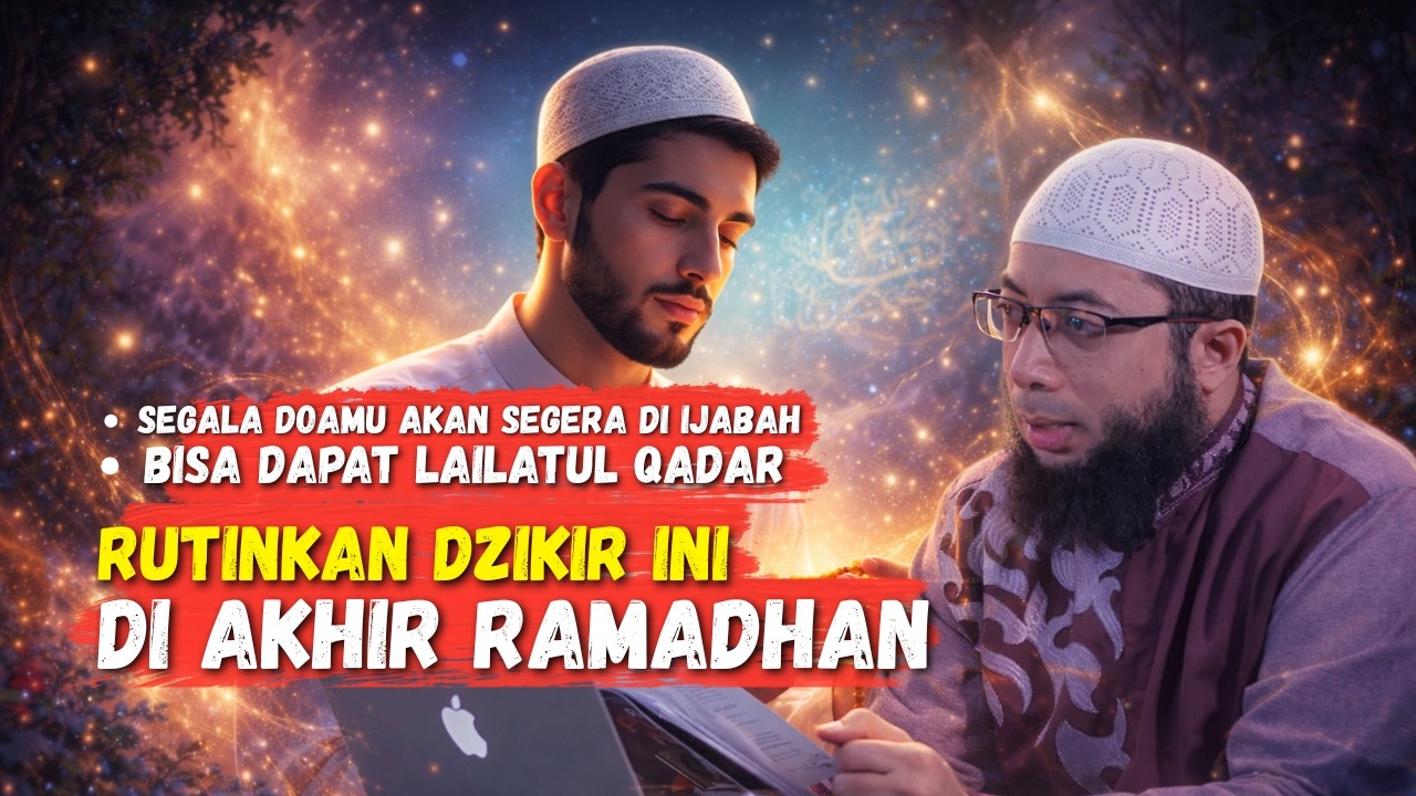 RUTINKAN DZIKIR INI DI AKHIR RAMADHAN, LIHAT KEAJAIBANNYA!! - USTADZ KHALID BASALAMAH