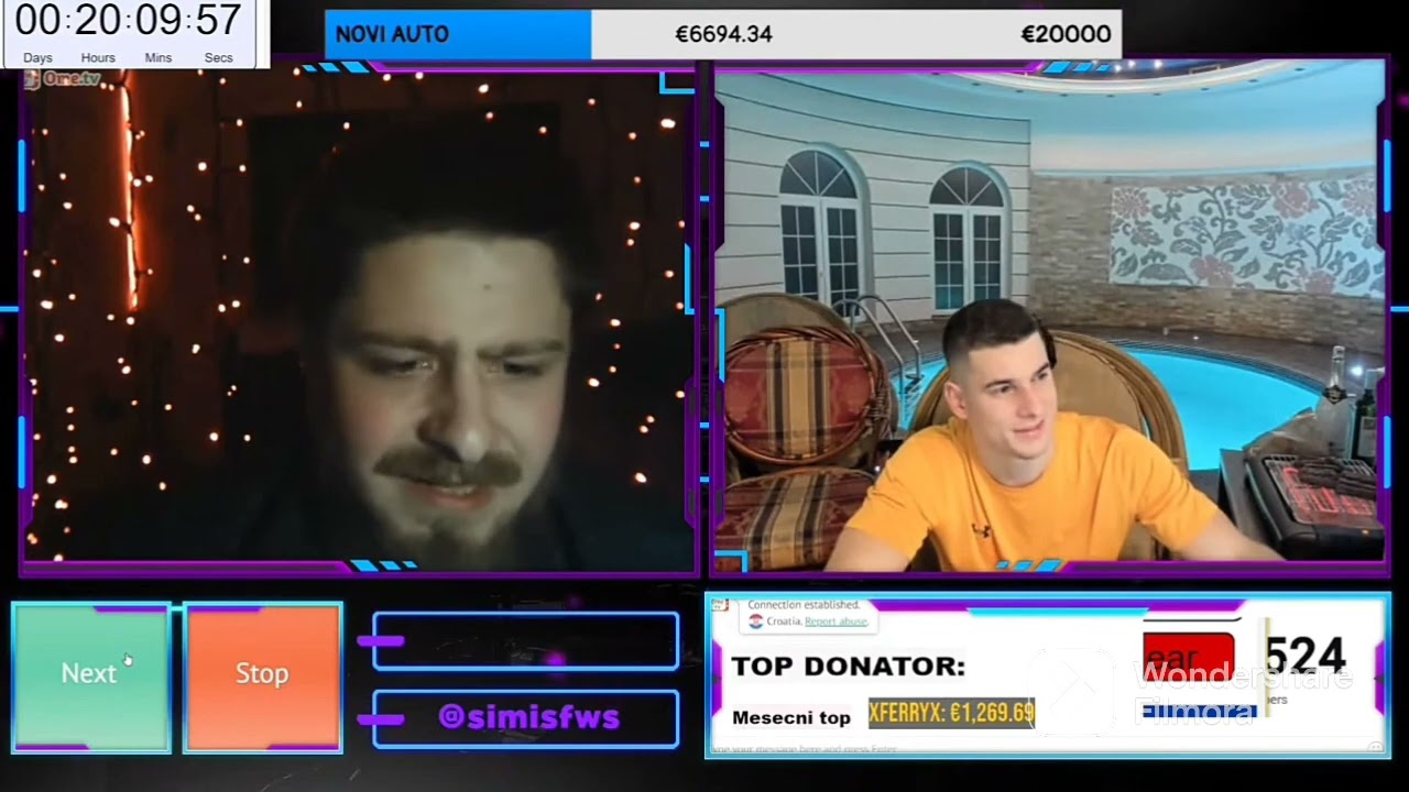 SIMI SE NALJUTIO I UGASIO STRIM