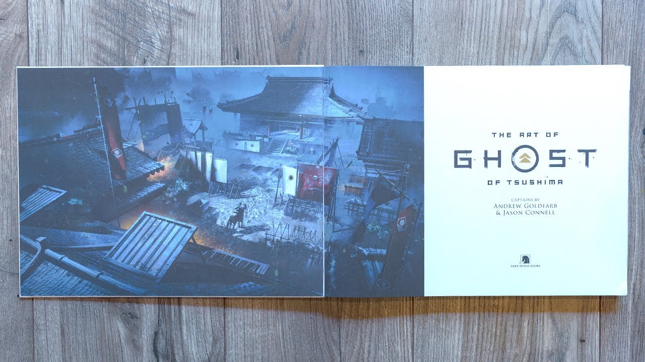 Artbook - The Art of Ghost of Tsushima - preview "page by page"