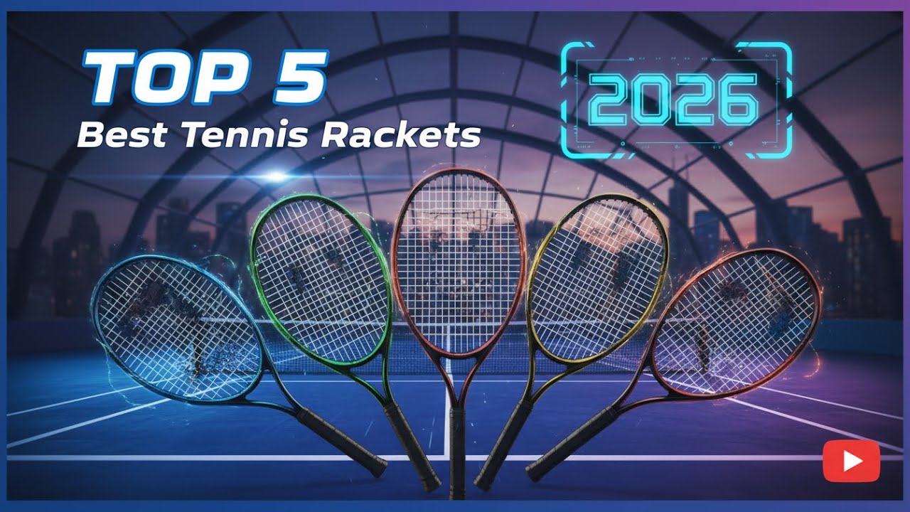 Top 5 Best Tennis Rackets in 2026 | Power, Spin & Control (Review)