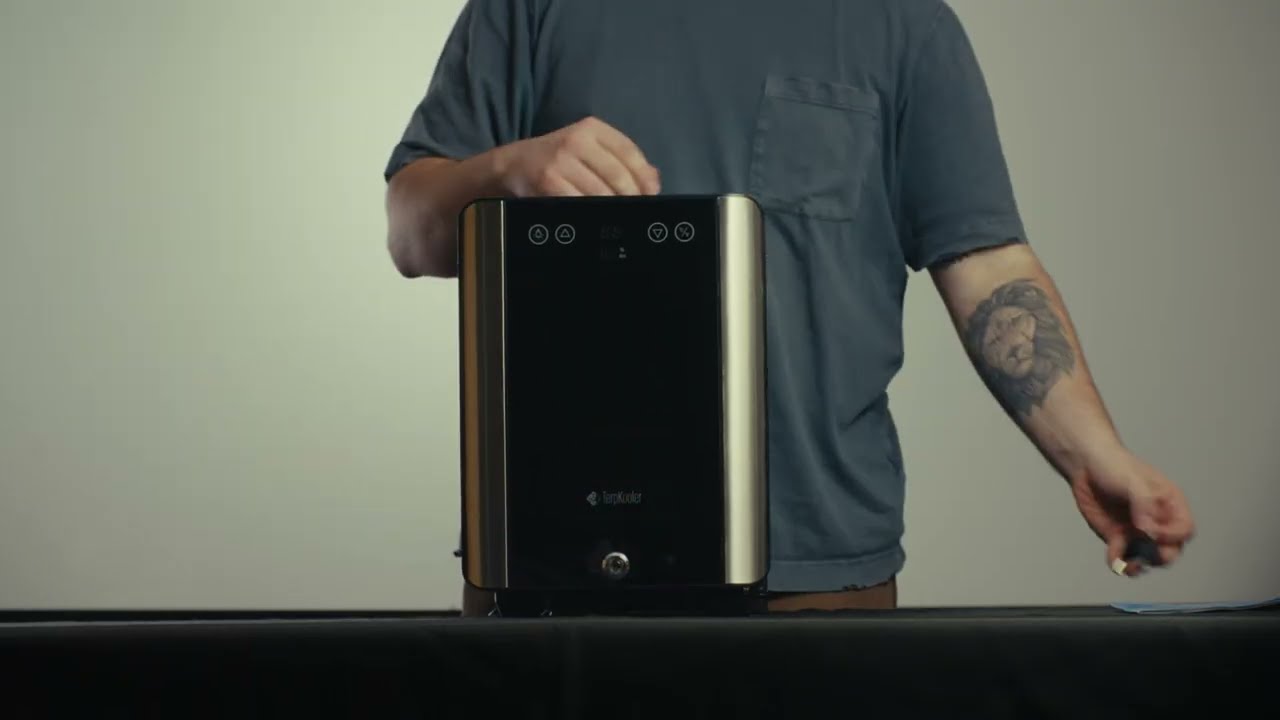Unboxing the Essential Cooler by TerpKooler &ndash; Lockable Mini Fridge with Humidity & Temp Control