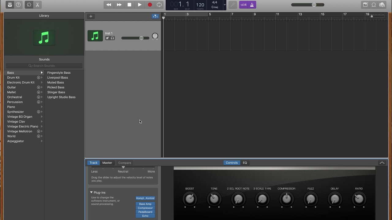 Native Instruments In GarageBand