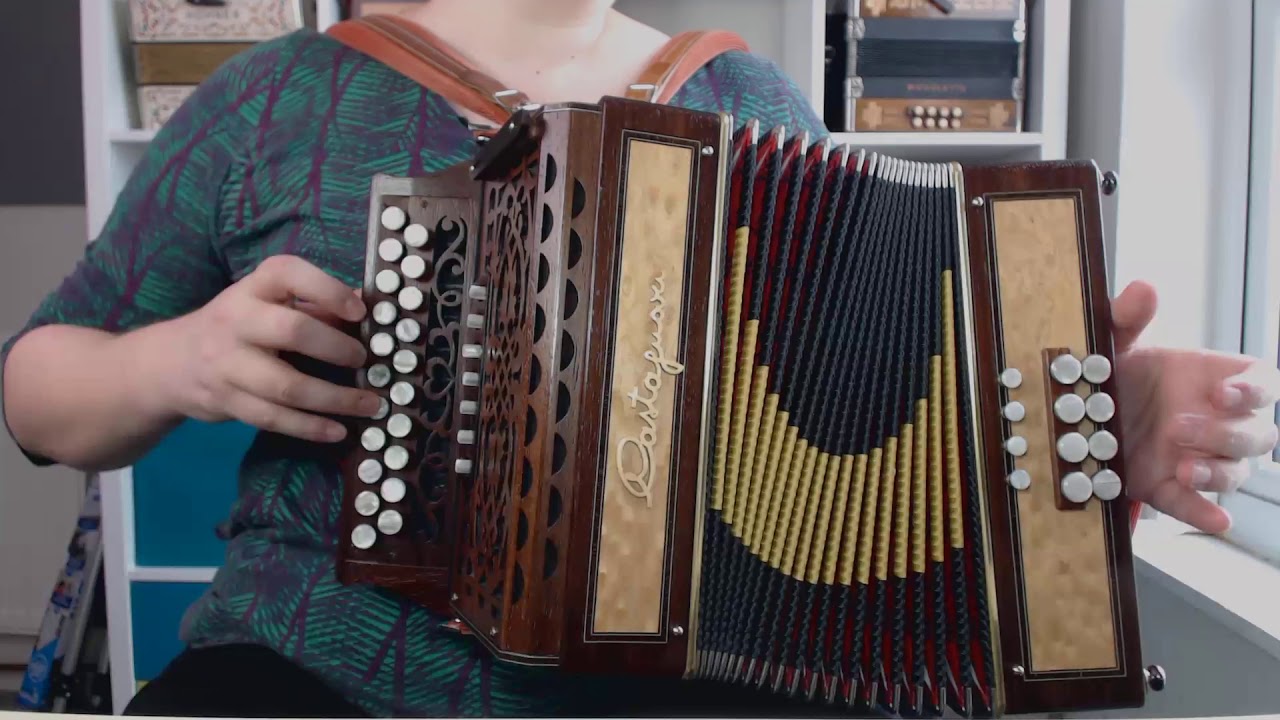 Iron Legs (trad. Polka) | Slow | Mel Biggs Melodeon/Diatonic Button Accordion