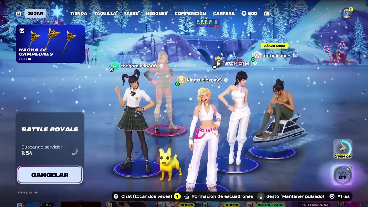 FORTNITE BATTLE ROYALE JUGANDO COMPETITIVO