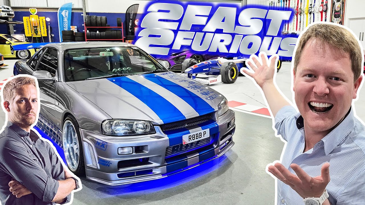 ИКОНА JDM! R34 Skyline Пола Уокера из «Форсажа» в Шведском музее