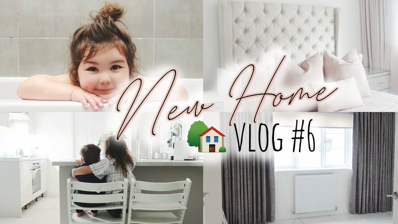 NEW HOME VLOG #6 | COME HOME SHOPPING WITH US & HOUSE TOUR SO FAR.