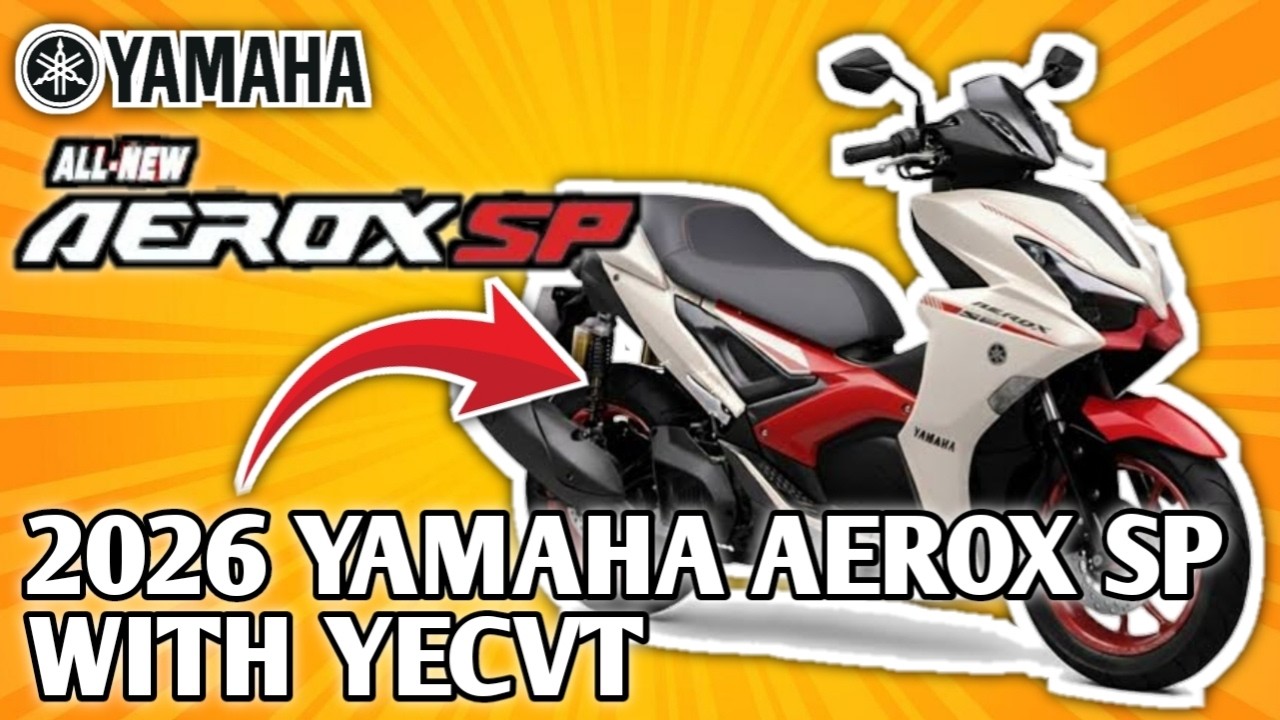 2026 YAMAHA AEROX SP WITH YECVT | SPECIFICATION
